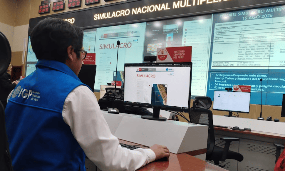 Sismo de magnitud 3,9 se registró frente a la costa de Ilo